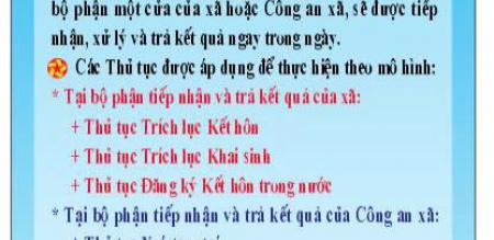 Xã Tân Khánh Đông triển khai thực hiện mô hình Cải cách hành chính “2K,2X - trả kết quả trong ngày”